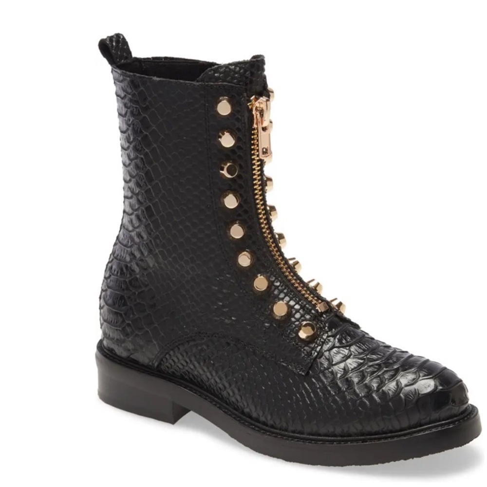 NWOT JEFFREY CAMPBELL Tonette Studded Zip Boot